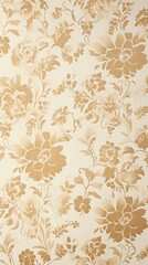 beige and cream floral wallpaper