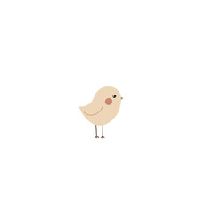 Cute little bird, illustration