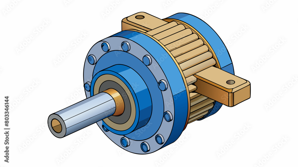 Poster a compact lowprofile gear box with helical gears that allows for a smooth and efficient transfer of 