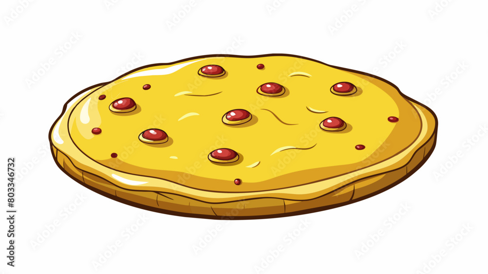 Poster a flat thin cookie with a shiny glaze and a crunchy texture. it has a burst of tart lemon flavor and