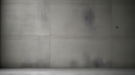 Empty white concrete wall texture .Generative AI