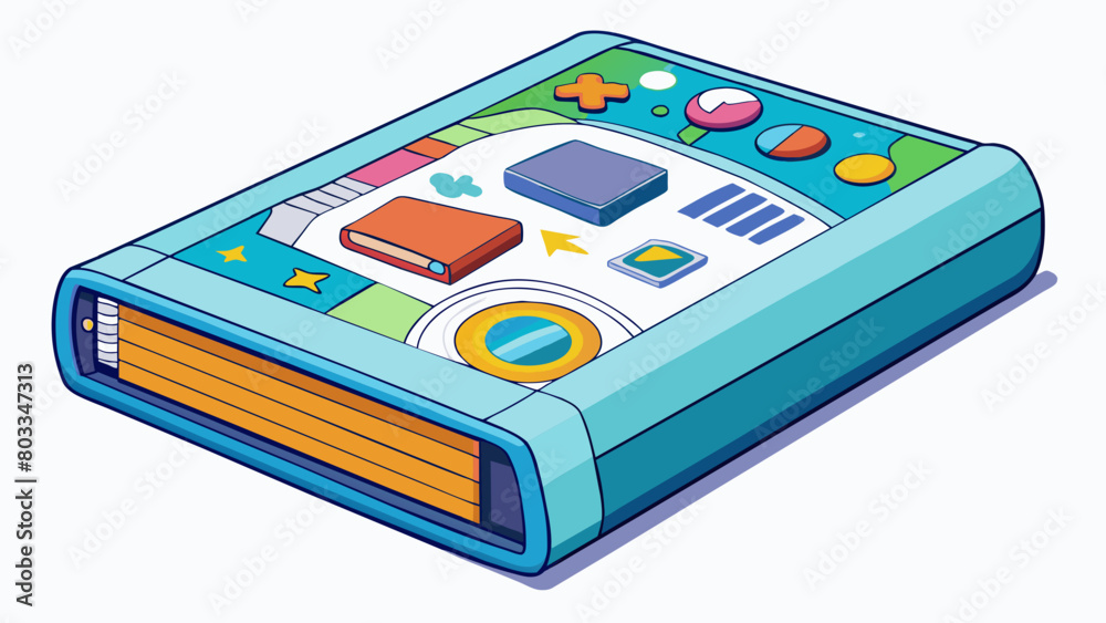 Poster A large flat object with a glossy cover filled with colorful graphics engaging stories and indepth analyses purchased at newsstands or found in public. Cartoon Vector