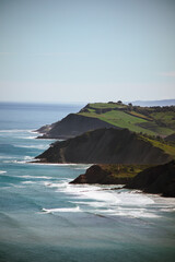 cliffs of the basque country