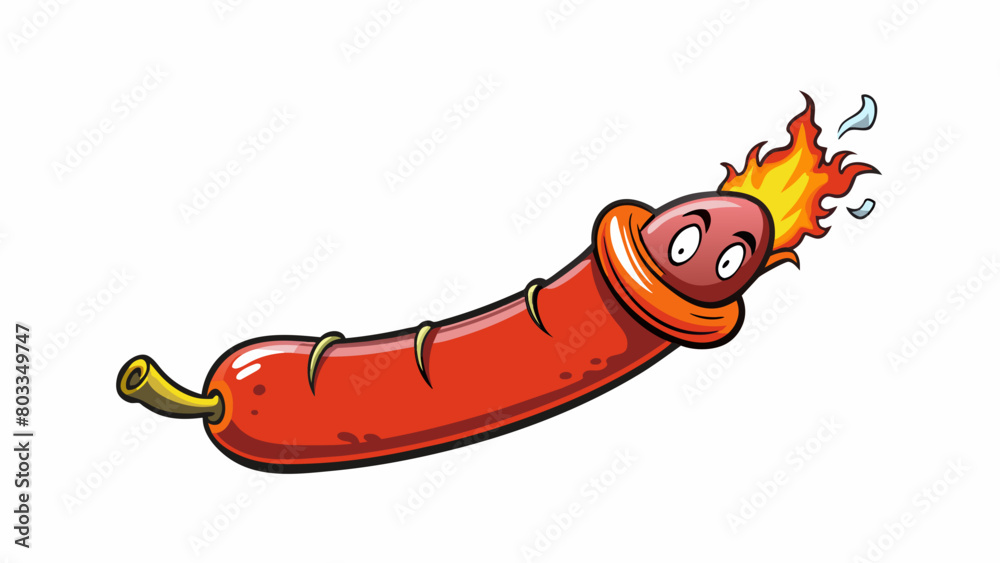 Poster a sizzling y chorizo sausage bursting with a blend of herbs and es. the casing snaps as you take a b