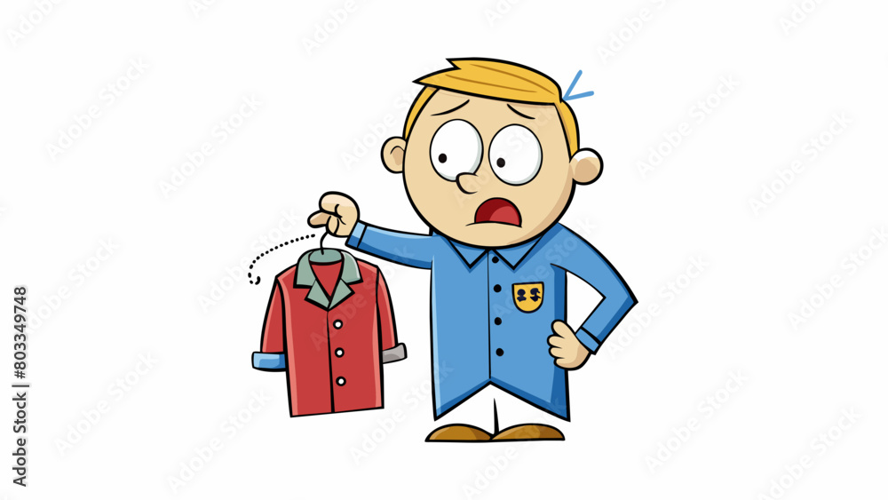 Aufkleber a shopper complains about a shirt with loose stitching and a missing button. the fabric is also thin