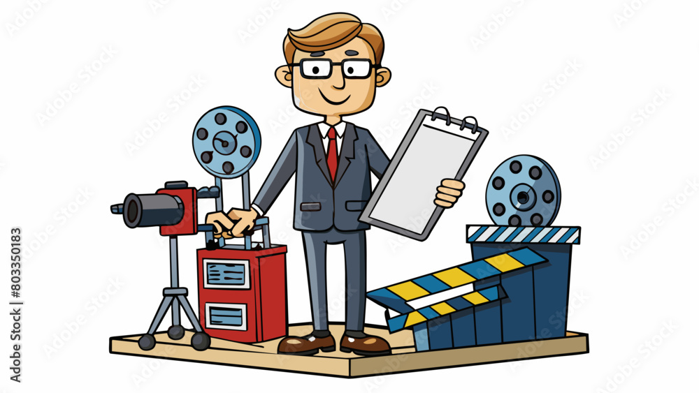 Poster as the camera panned across the busy soundstage the directors commanding voice could be heard over t
