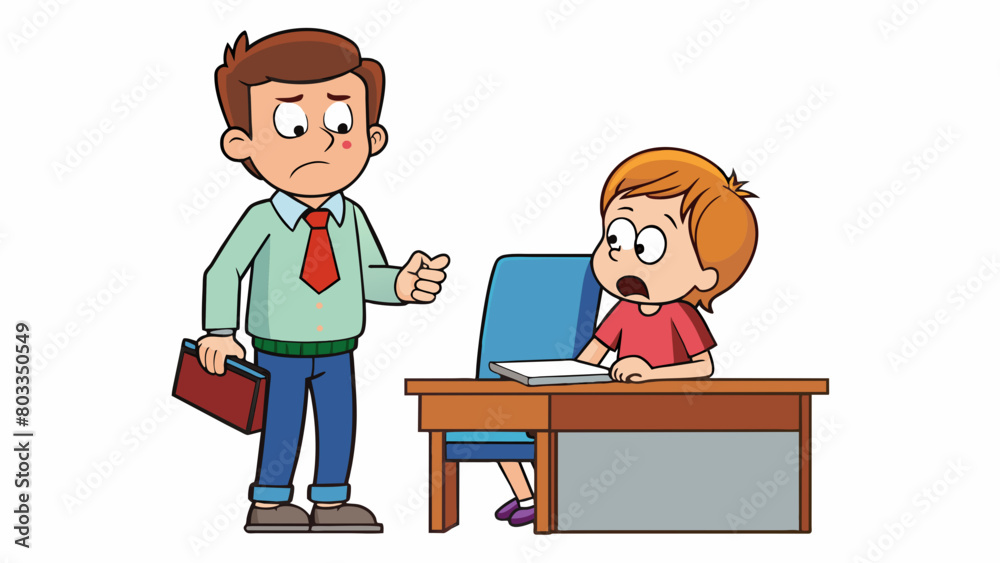 Poster a teacher assumes that a student is struggling in their class because they often seem disengaged and