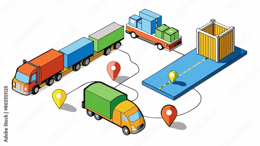 Poster Before being shipped goods must be properly packaged and labeled to meet shipping regulations and ensure efficient handling. This includes using. Cartoon Vector