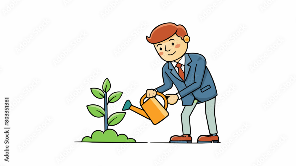 Poster gardening a plant a manager is like a gardener carefully tending to the needs of each individual on 