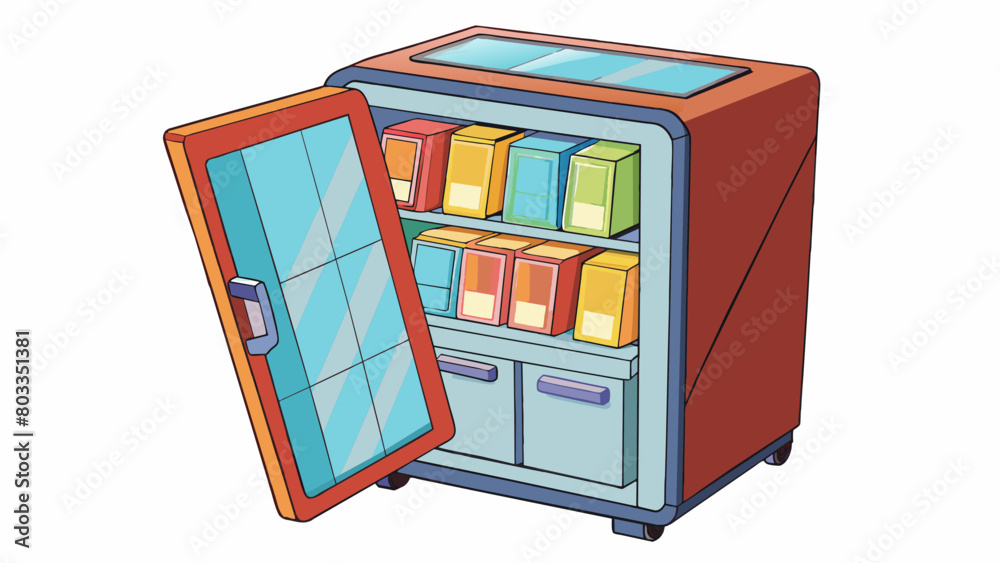 Poster Freezing Freezing is a od of preservation that involves lowering the temperature of food to below freezing point to prevent bacterial growth. This is. Cartoon Vector
