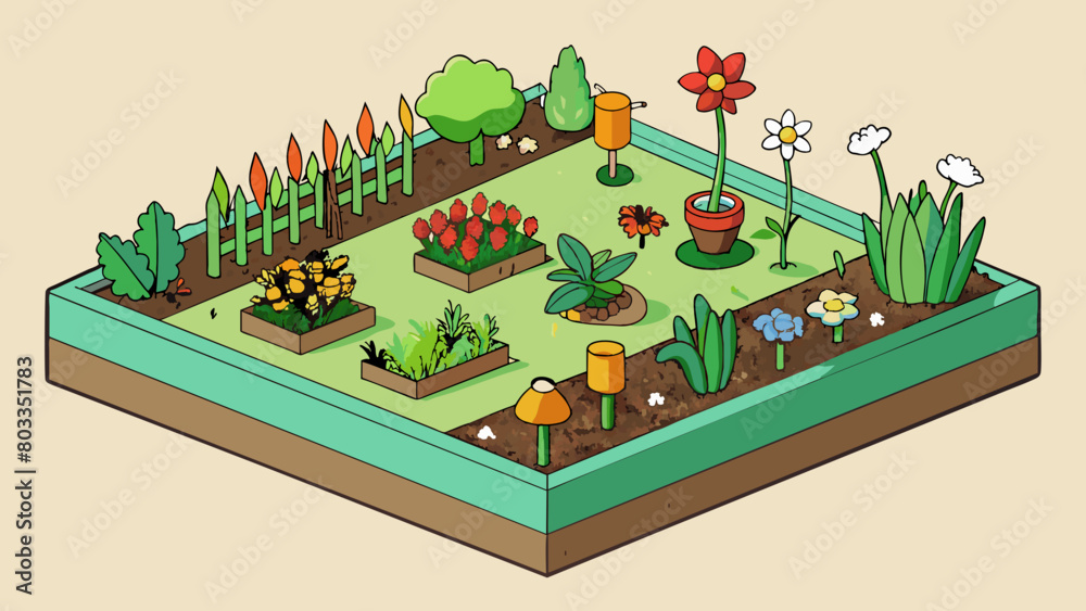 Poster life is like a garden filled with a variety of plants and flowers. some may bloom brightly and thriv