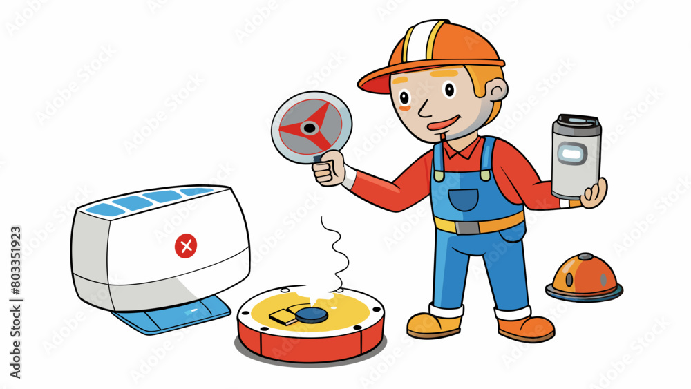 Aufkleber performing routine checks and maintenance on your homes smoke and carbon monoxide detectors such as 