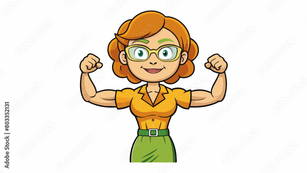Aufkleber she is a strong and resilient pillar standing tall and sy like a solid oak tree. her unwavering stre