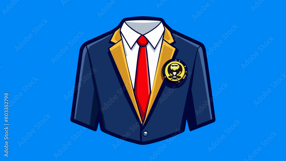Poster the presidents seal was proudly displayed on the front of their tailored suit jacket embroidered in 