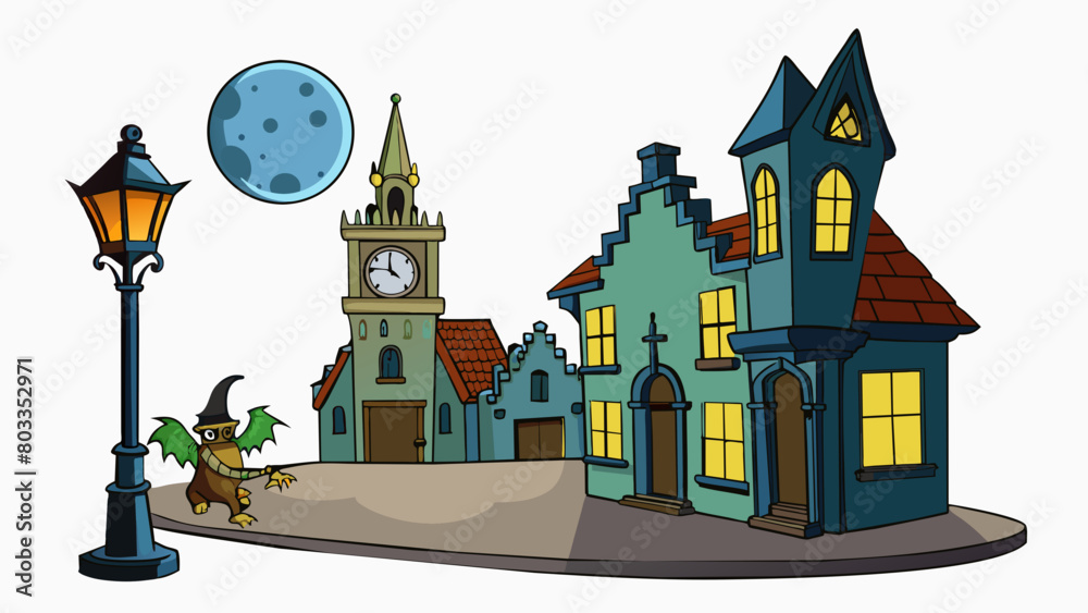 Poster the streets were deserted as the clock struck twelve save for the occasional flicker of a streetligh