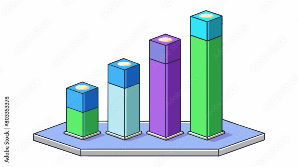 Poster a bar graph comparing the literacy rates of three countries. the bars are colorcoded with the first 