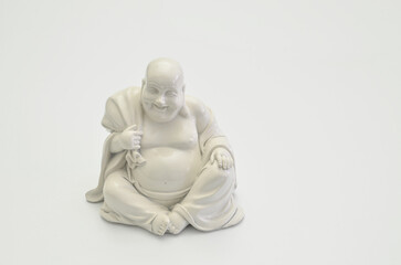 Still life with white Buddha
