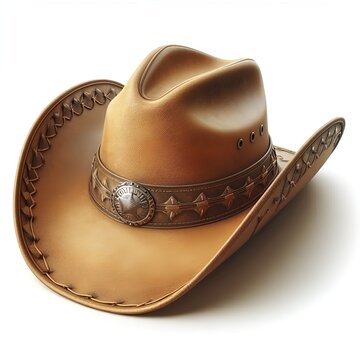 Cowboy hat psd on a dark background
