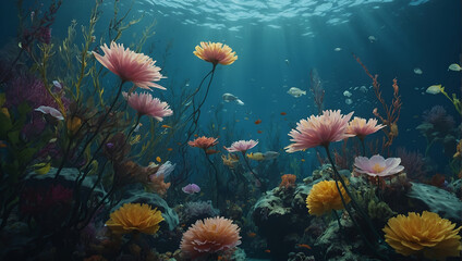 This is an image of a coral reef.