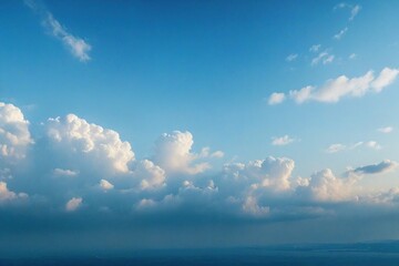 blue sky with clouds