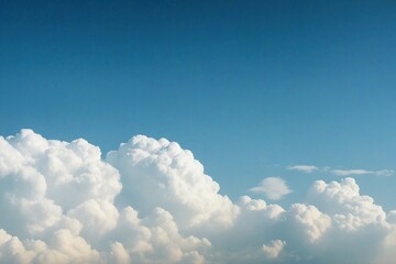 blue sky with clouds