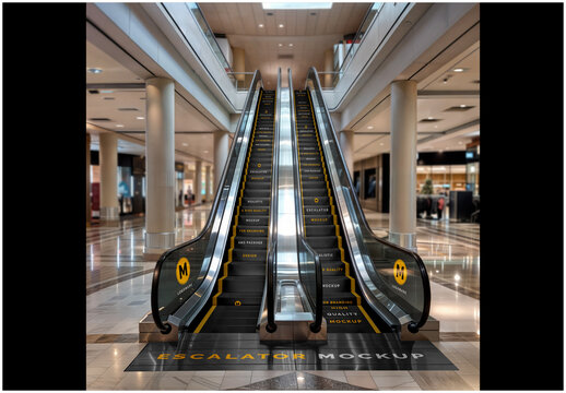 Escalator Mockup