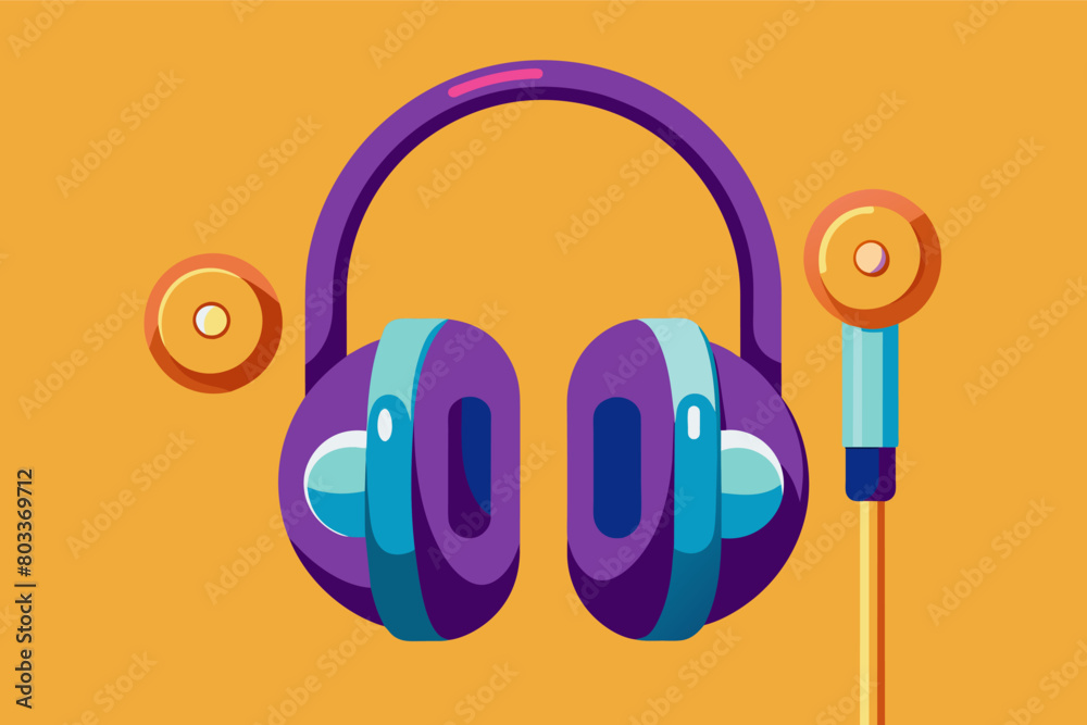 Poster pair of wireless earbuds that seamlessly integrate with your ears for comfort and style