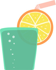 청량감 있는 여름 음료