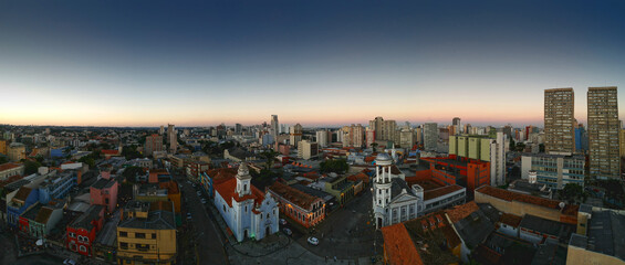 Naklejka premium cidade de Curitiba