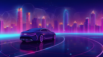 Automotive Connectivity Innovations Banner, Vehicle Connectivity and Autonomous Driving Networks