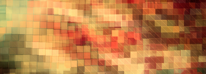 Fototapeta premium Abstract Fractal Square Patterns: Modern Backgrounds for Web Design and Artistic Flyers