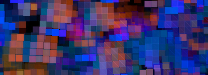 Abstract Fractal Cubes: Modern Backgrounds for Web Design, Flyers, and Art