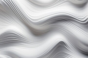 Silken Waves Abstract