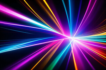 abstract background with rays