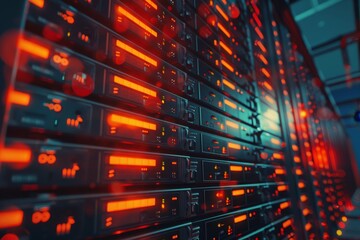 Efficient data storage and database management on computer servers for optimal information handling