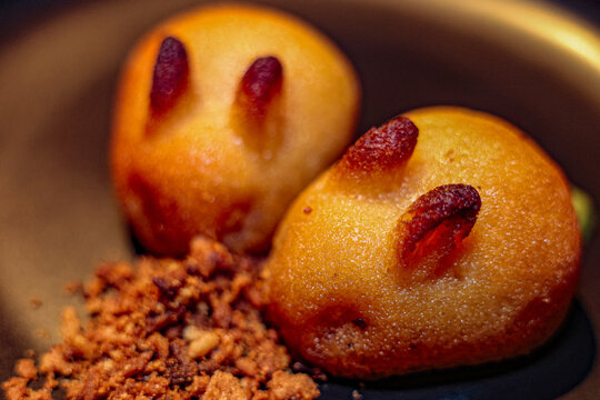 Fluffly Brown Butter Bunny Butter Mochi
