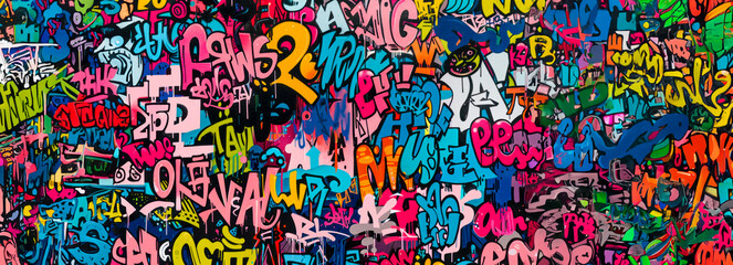 Dynamic Urban Street Art Seamless Pattern: Embracing Street Culture and Modern Expression