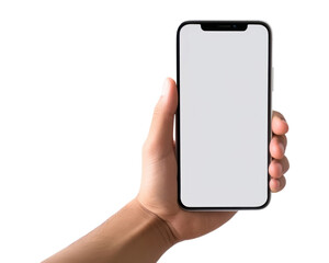 PNG Finger touching on smartphone screen finger white background.