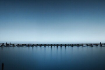 Fototapeta premium pier in the sea
