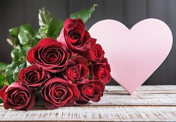 bouquet de roses rouges, fête des mères, Saint Valentin