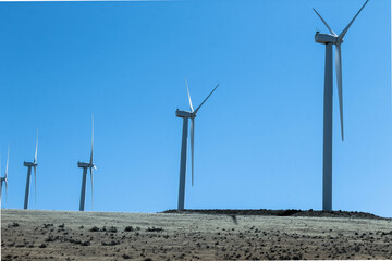 wind turbines