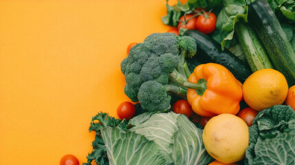 Vegetable on background, a picture of fresh perfection. A natural and delicious ingredient for any meal.