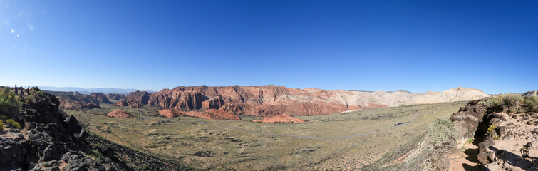 Snow Canyon panorama