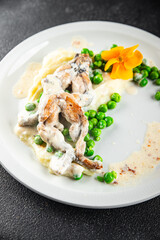 frog legs food French cuisine second course shriveled Cooking appetizer meal food snack on the table copy space food background