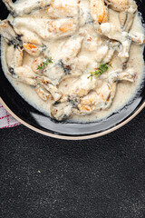 frog legs food French cuisine second course shriveled Cooking appetizer meal food snack on the table copy space food background