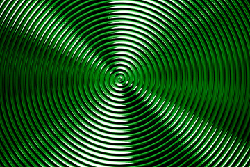 spiral green metal textured  background
