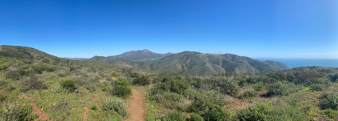 panorama California landscape