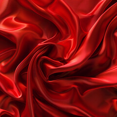 Obraz premium Red satin background