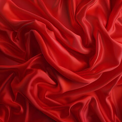 Obraz premium Elegant red silk background