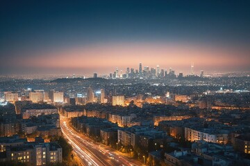 Fototapeta premium city at night